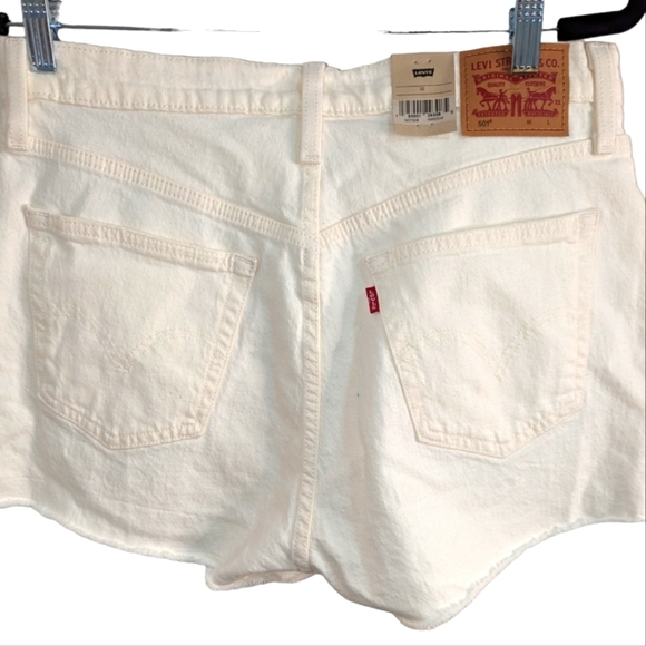 Women's Levi's® 501™ Original Whiteboard Button Fly Jean Shorts..Sz 32 - Picture 6 of 8